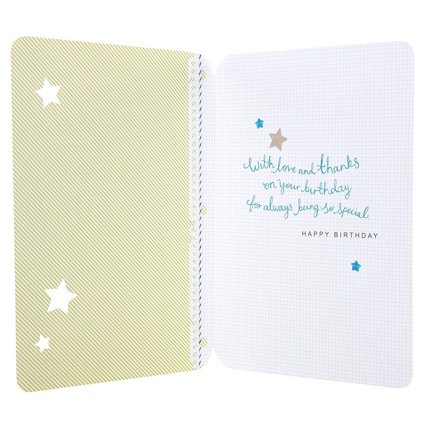 Hallmark Dad and Grandad Birthday Card "Love and Thanks" Medium