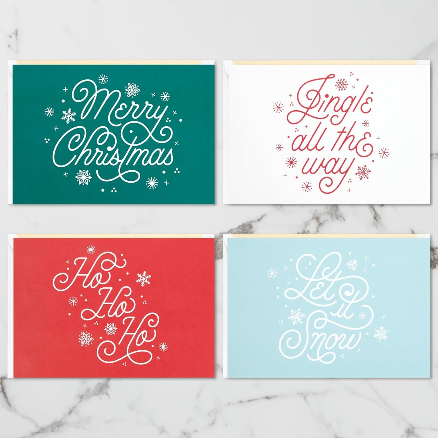 Paper Wonder 3D and Pop Up Pack of 4 in 4 Festive Designs Christmas Card