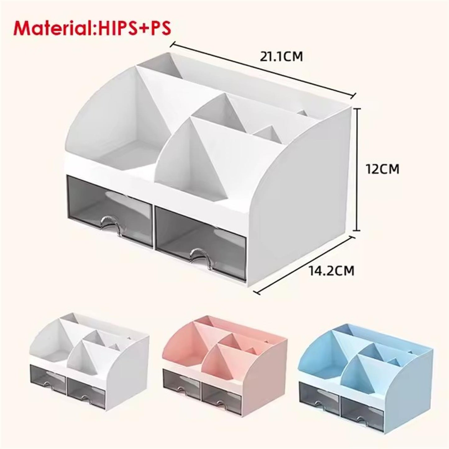 Desktop Storage Box 14.2 x 12 x 21.1cm