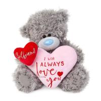 Me to You Bear 9" Girlfriend Padded Heart Verse