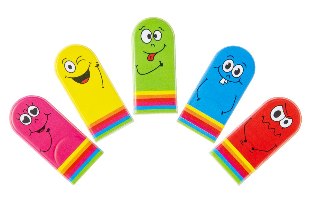 Single Emotion Face Finger Puppet Toy