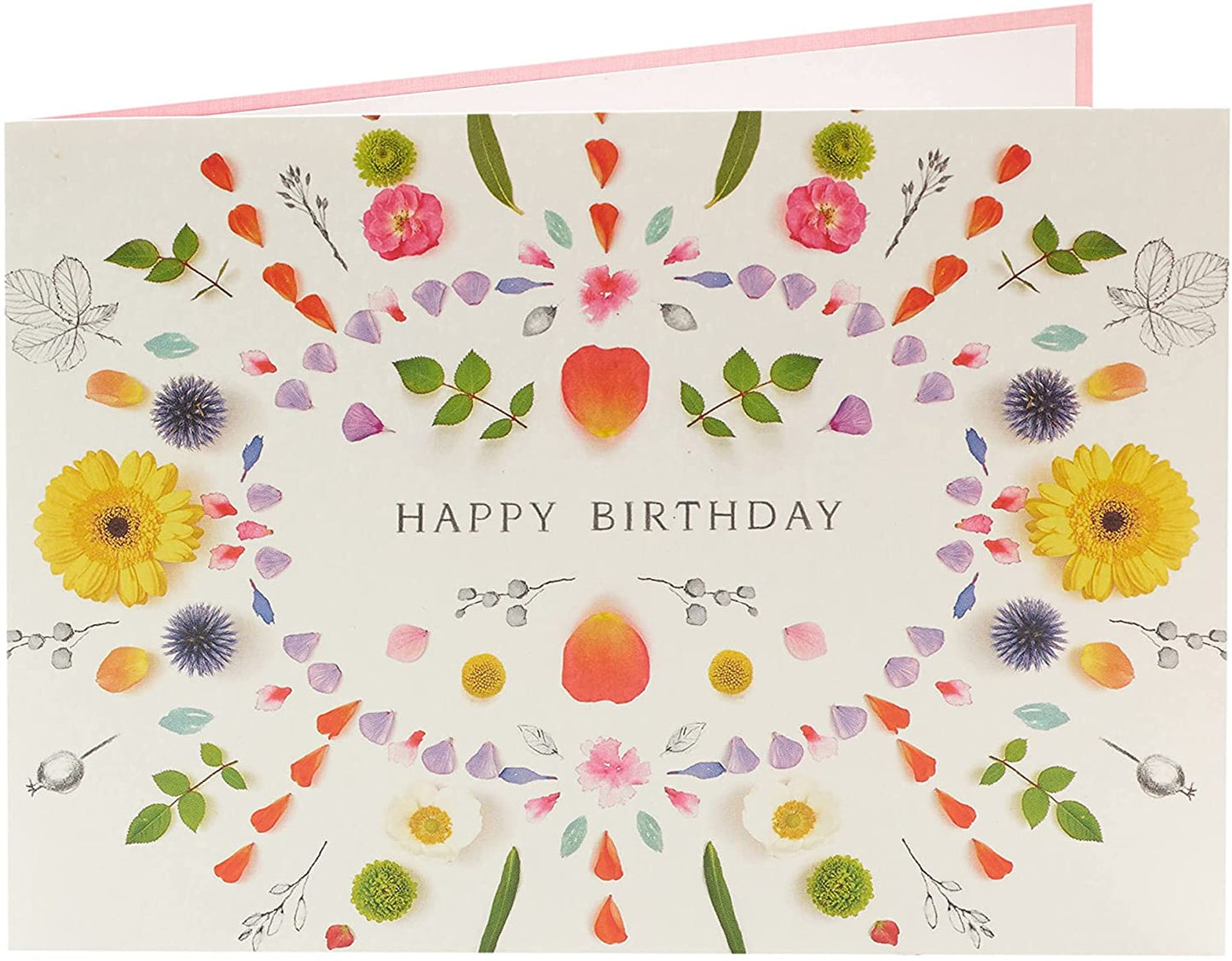 Nature Mandela Design Birthday Card