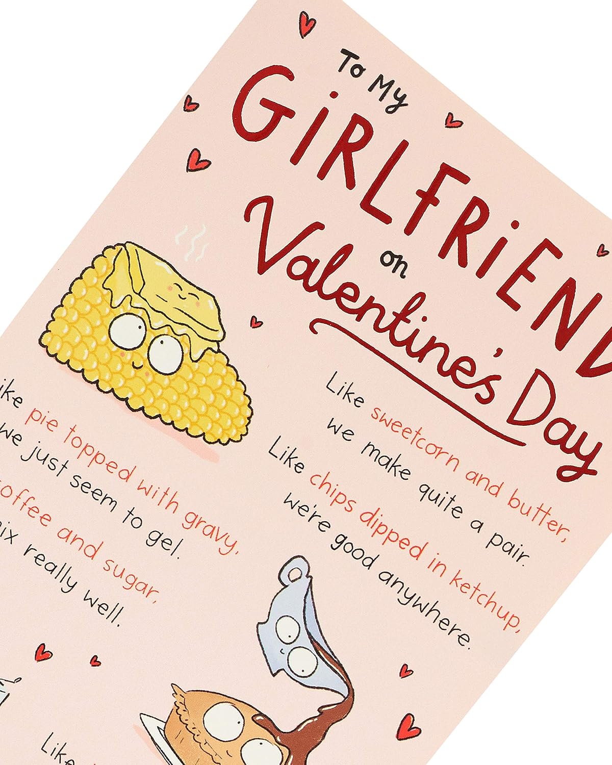 Together We're Great Girlfriend Funny Valentine's Day Card