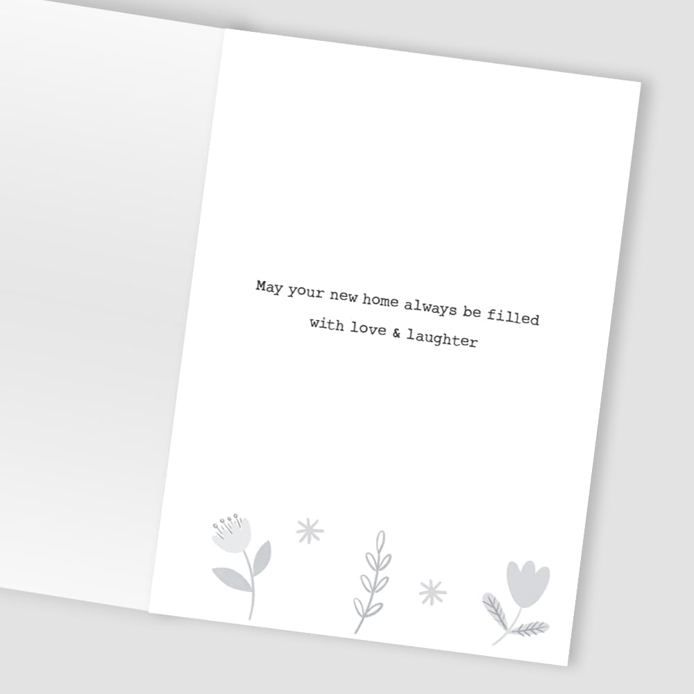 Happy New Home Hilltop Happiness! Hand-Finished New Home Card