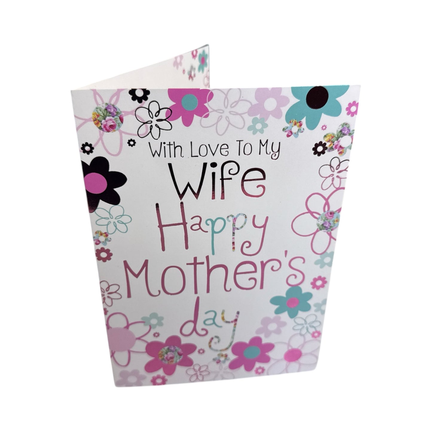 To My Wife Daisy Flowers Design Mother's Day Card