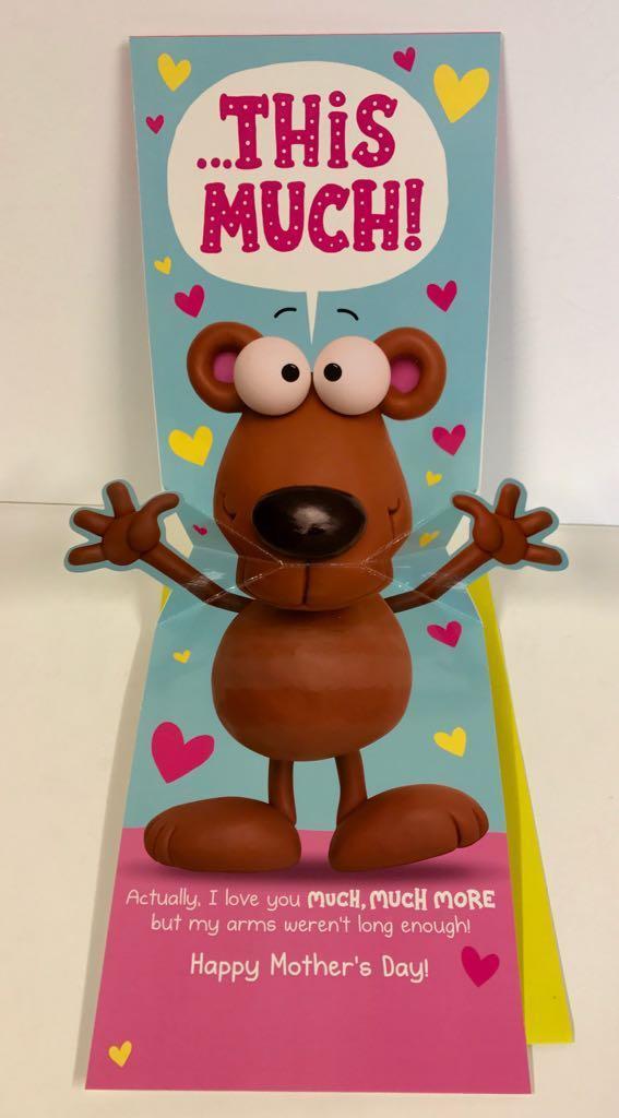 Lovely Mum Pop Up Mother's Day Card