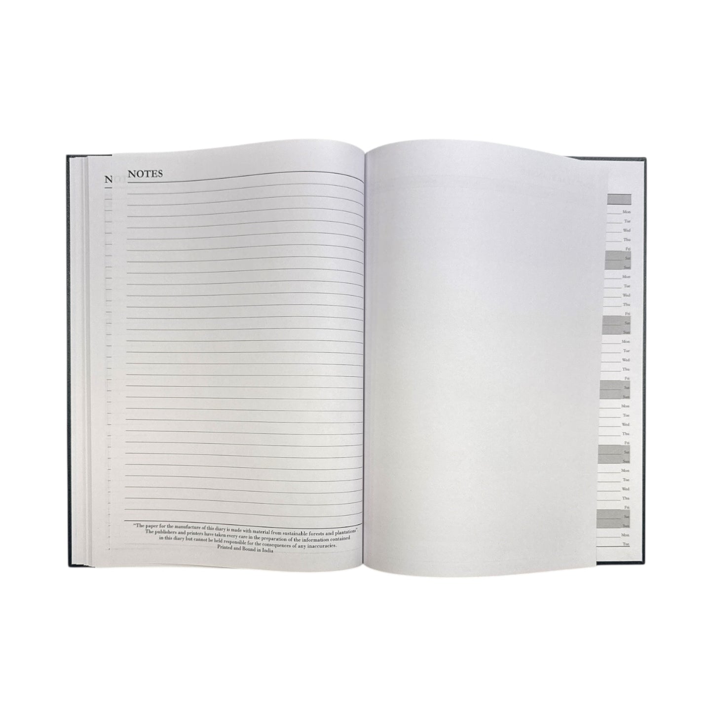 Janrax 2025-2026 A4 Day Per Page Burgundy Academic Diary