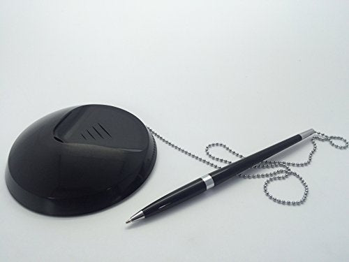 Black Reception Counter Pen on Chain