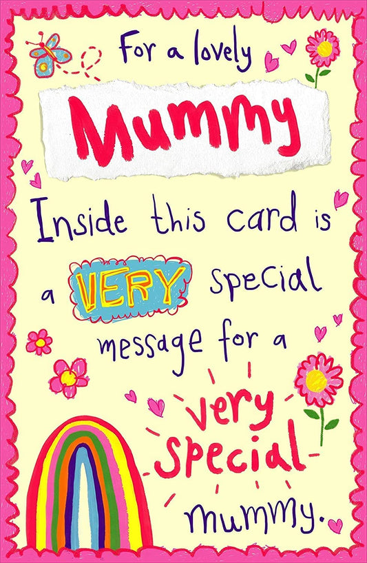 Lovely Mummy Record Your Own Message Birthday Card