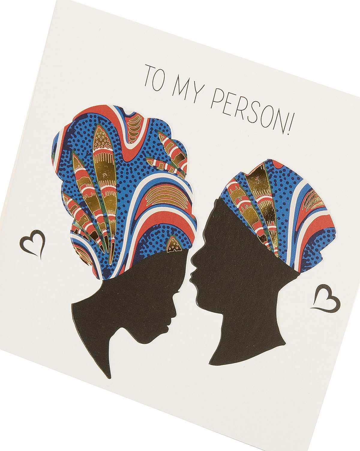 Kindred X Afrotouch To My Person Blank Greeting Card