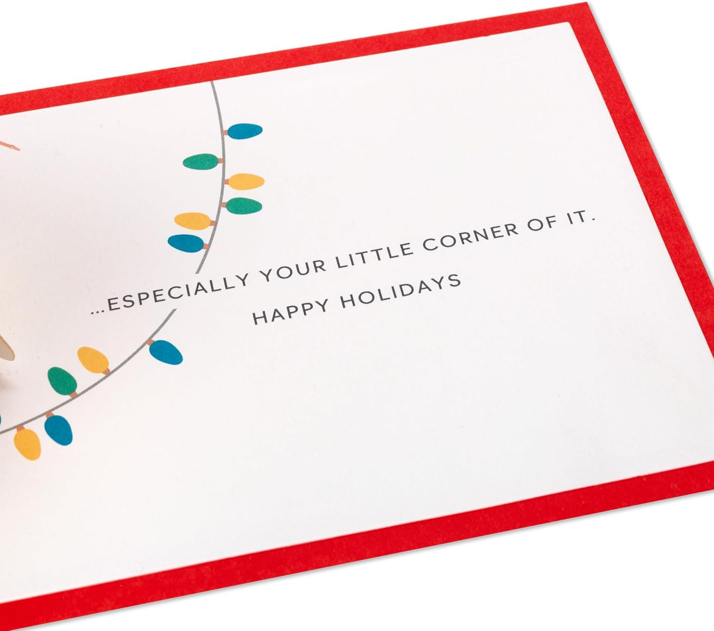 Peanuts Comics Snoopy & Woodstock Design 3D & Pop Up Christmas Card