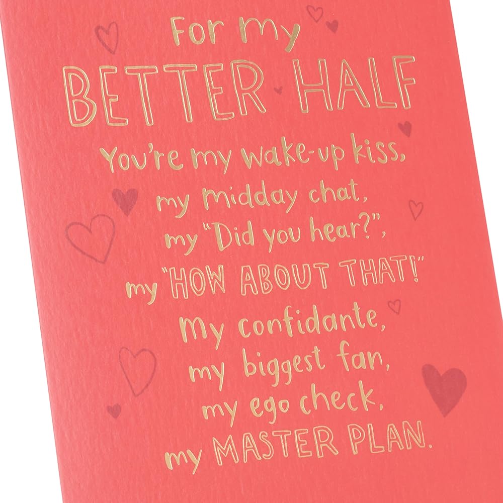 Better Half Design Partner Valentine's Day Card