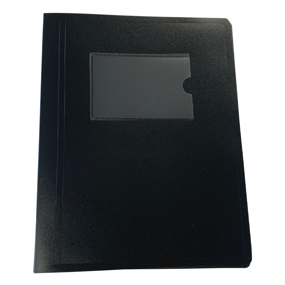 100 x A5 Black Flexible Cover 10 Pocket Display Book