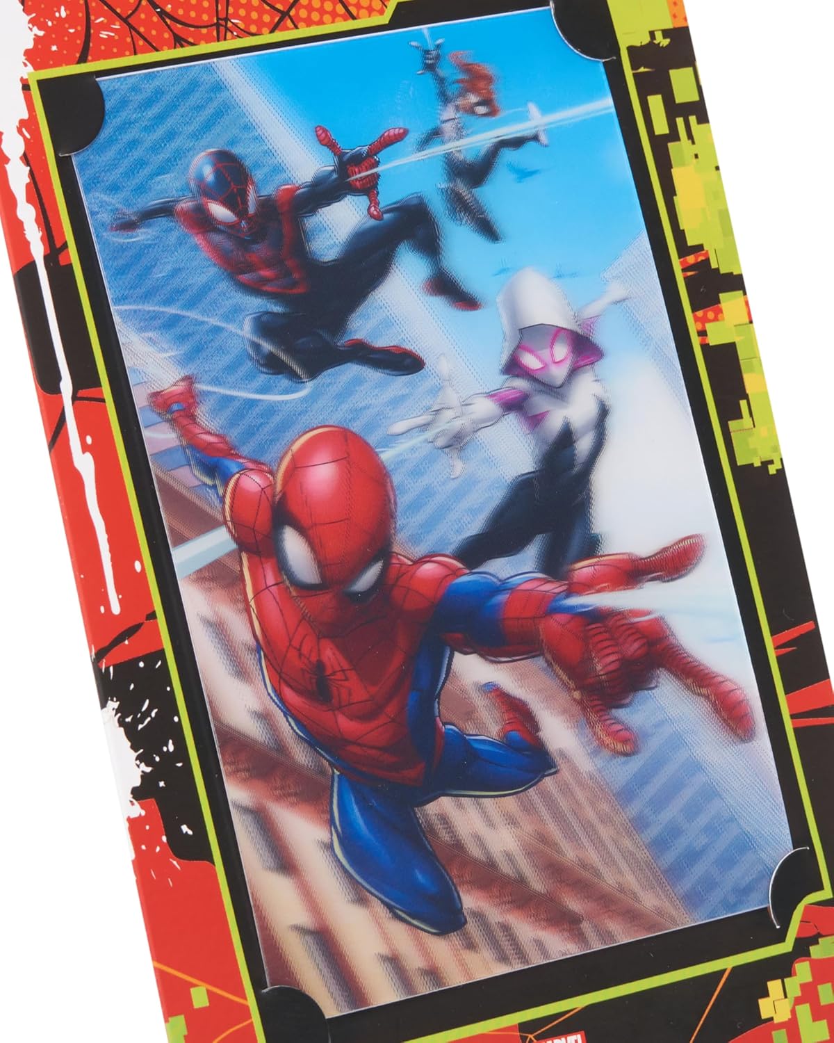 Marvel Spider-Man 3D Keepsake Design Birthday Card