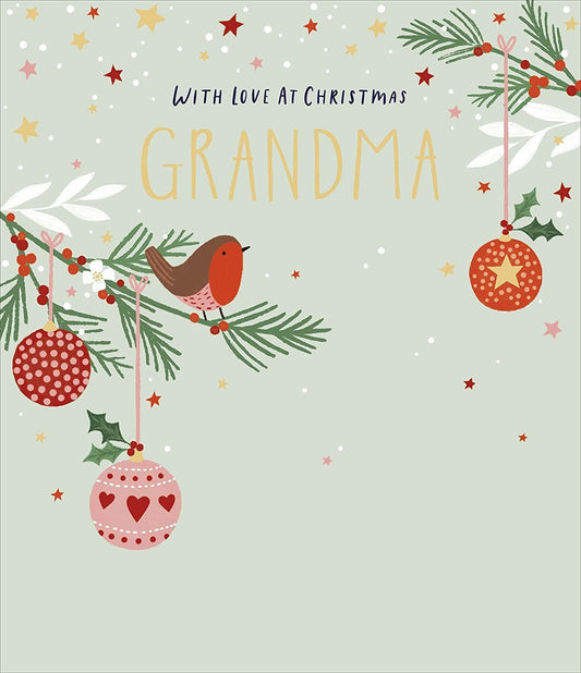 Power Caption Grandma Special Christmas Card