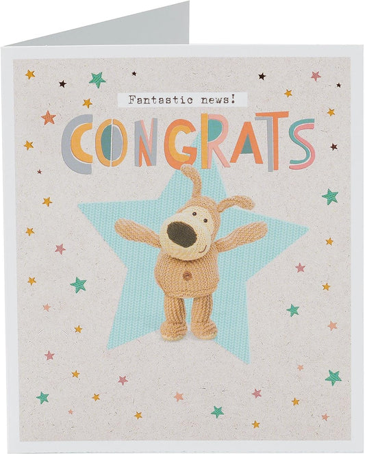 Cute Design Boofle Congratulations Card