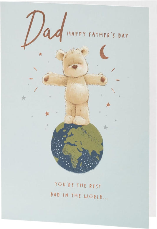 Teddy Design Father's Day Card