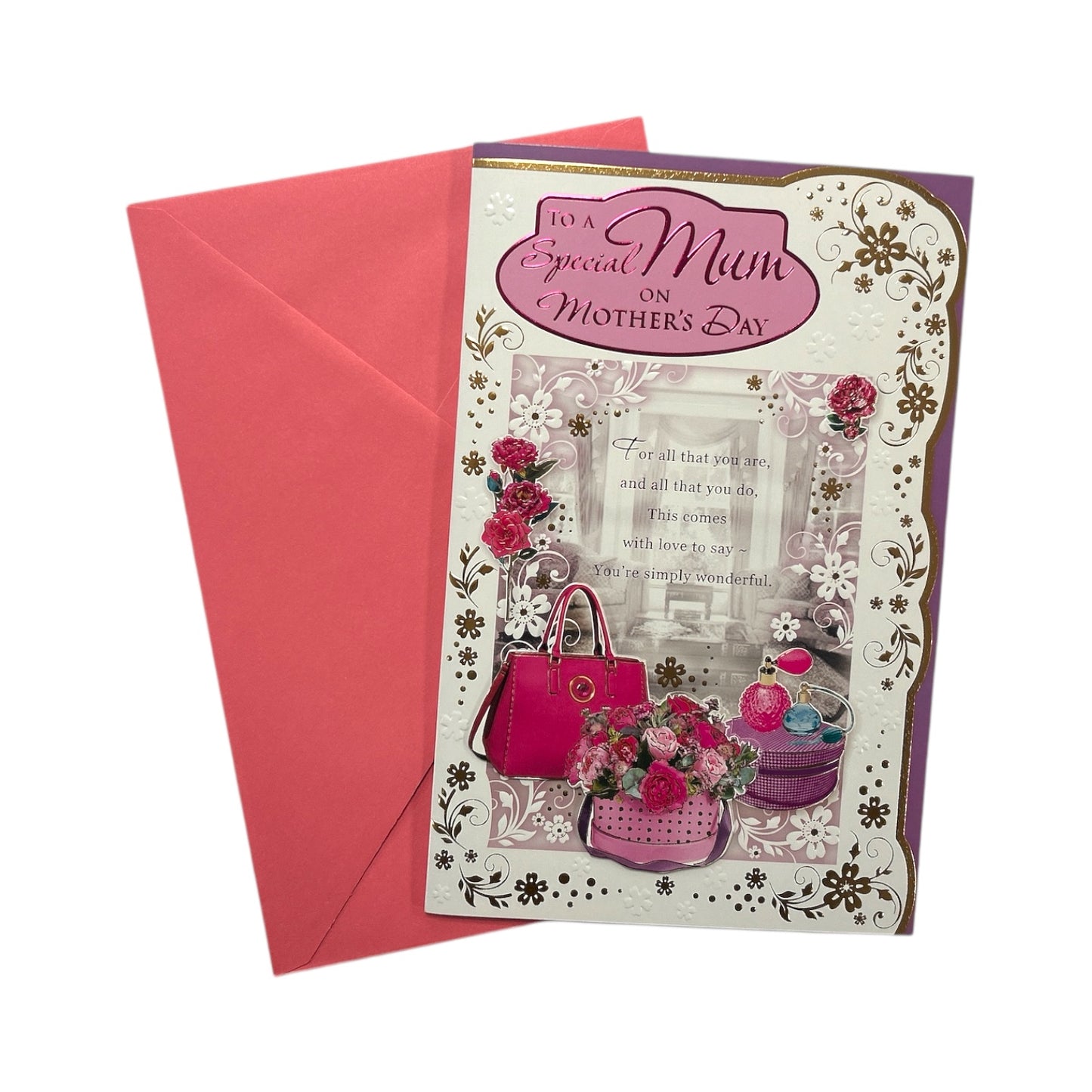 To A Special Mum Simply Wonderful Mother's Day Card