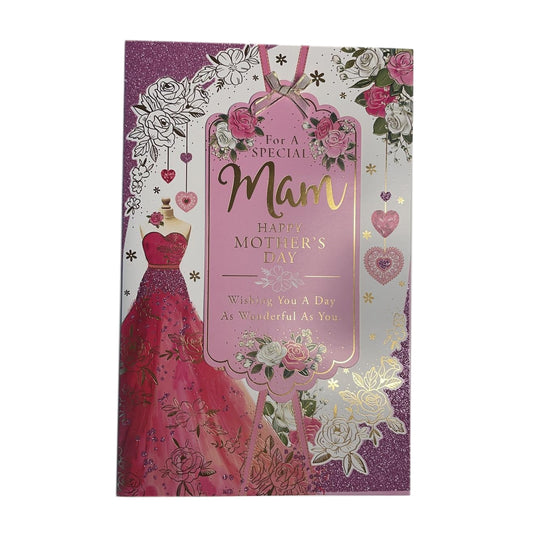 Special Mam 8 Page Insert Luxury Mother's Day Card