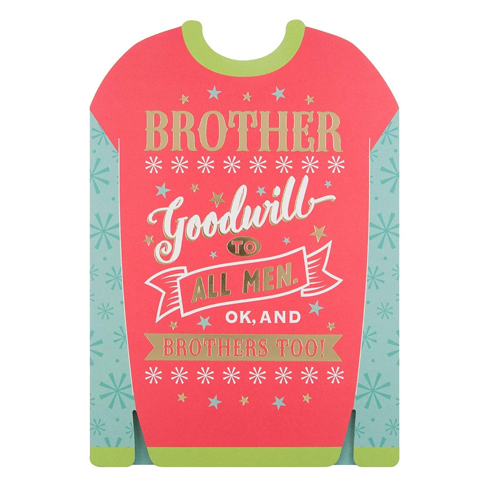 Brother "Jumper" Christmas Card