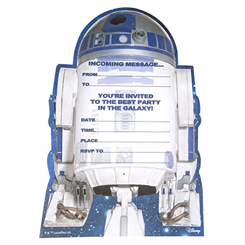 Star Wars Birthday Party Invites 'Best Party in the Galaxy' (pack of 20)