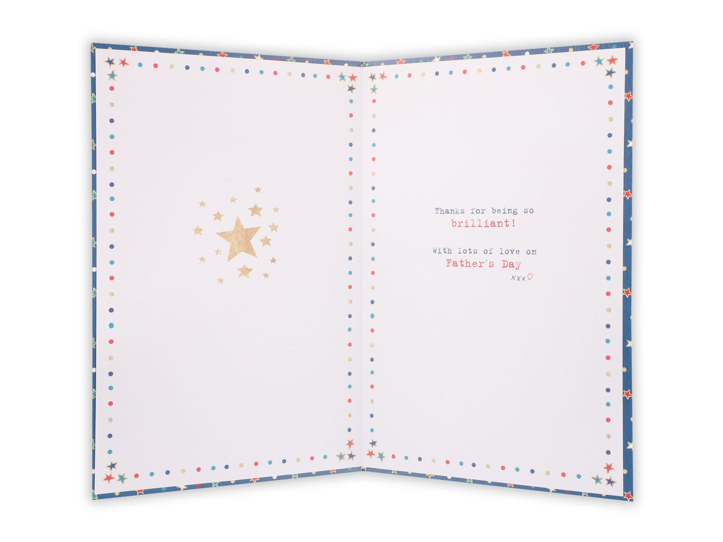 Boofle Stars Father's Day Card