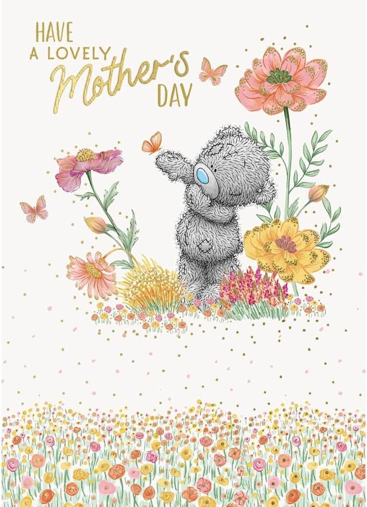 Flowers & Butterflies Lovely Mum Mother's Day Card
