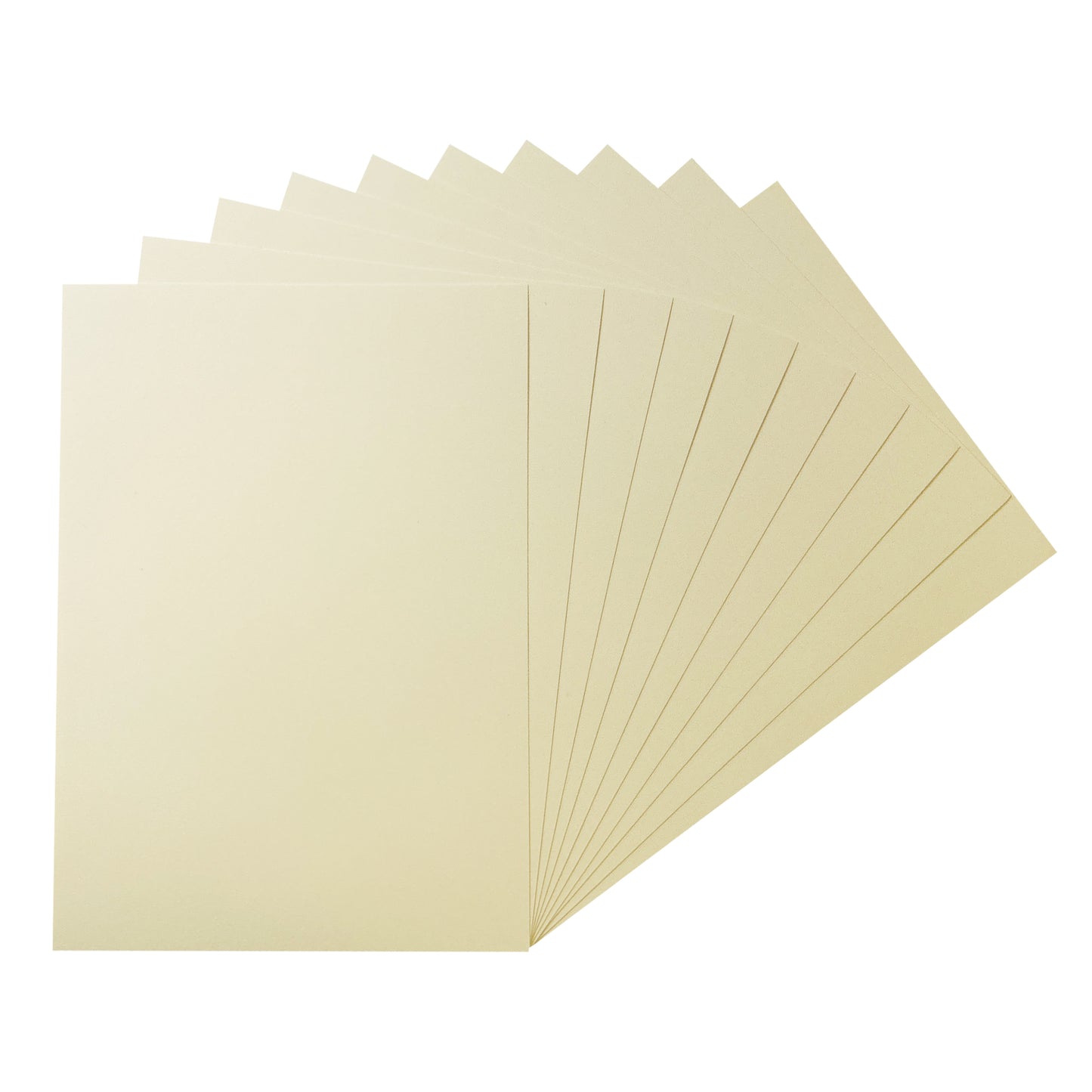 Pack of 250 A5 Ivory Coloured Card 160gsm Sheets