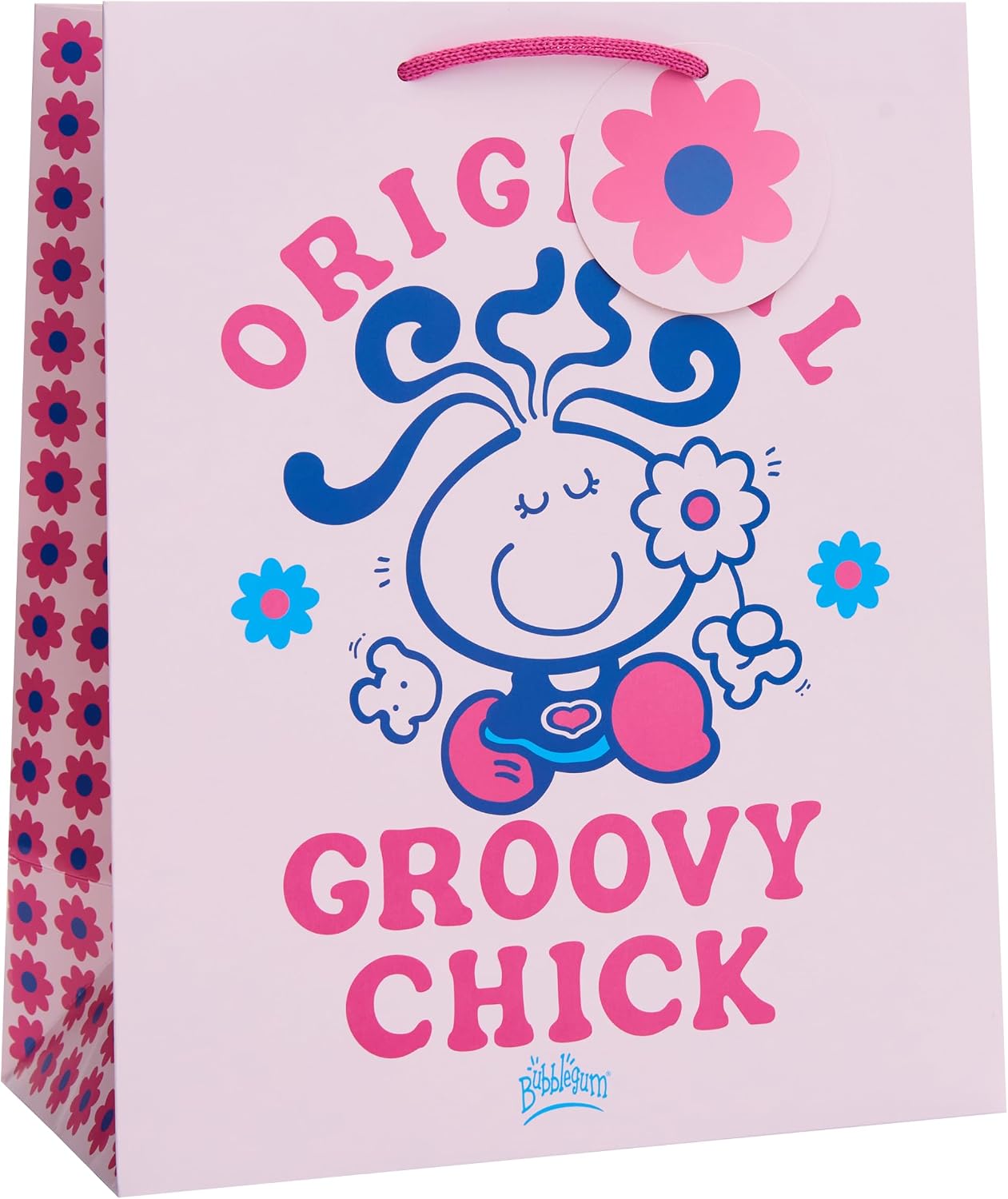 Groovy Chick Big Gift Energy Design Large Gift Bag for All Occasions
