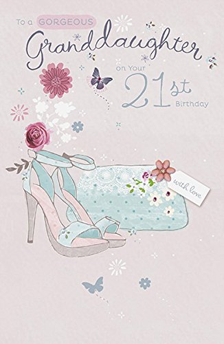 Granddaughter 21st Birthday Card