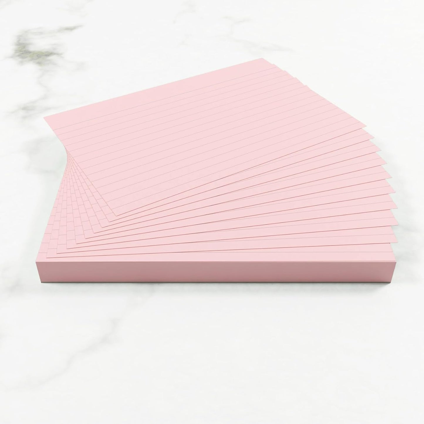 Pack of 50 6x4" SEN Pink Lined Dyslexia Record Cards