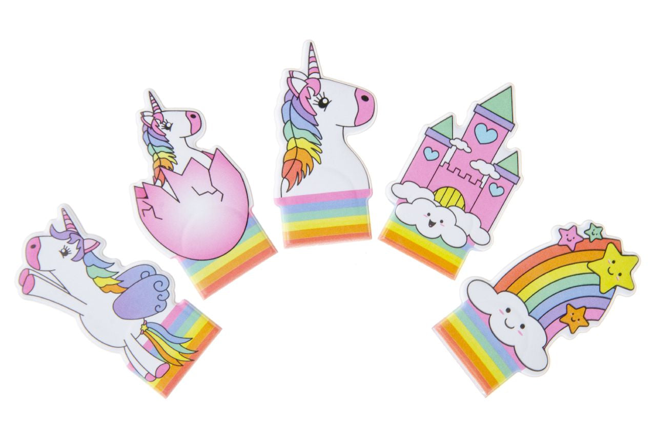 Pack of 72 Unicorn Finger Puppet Toys