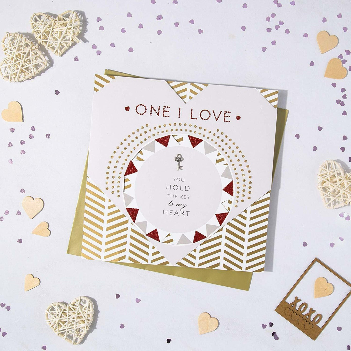Hallmark Studio One I Love Valentine's Day Card 'Hold The Key'
