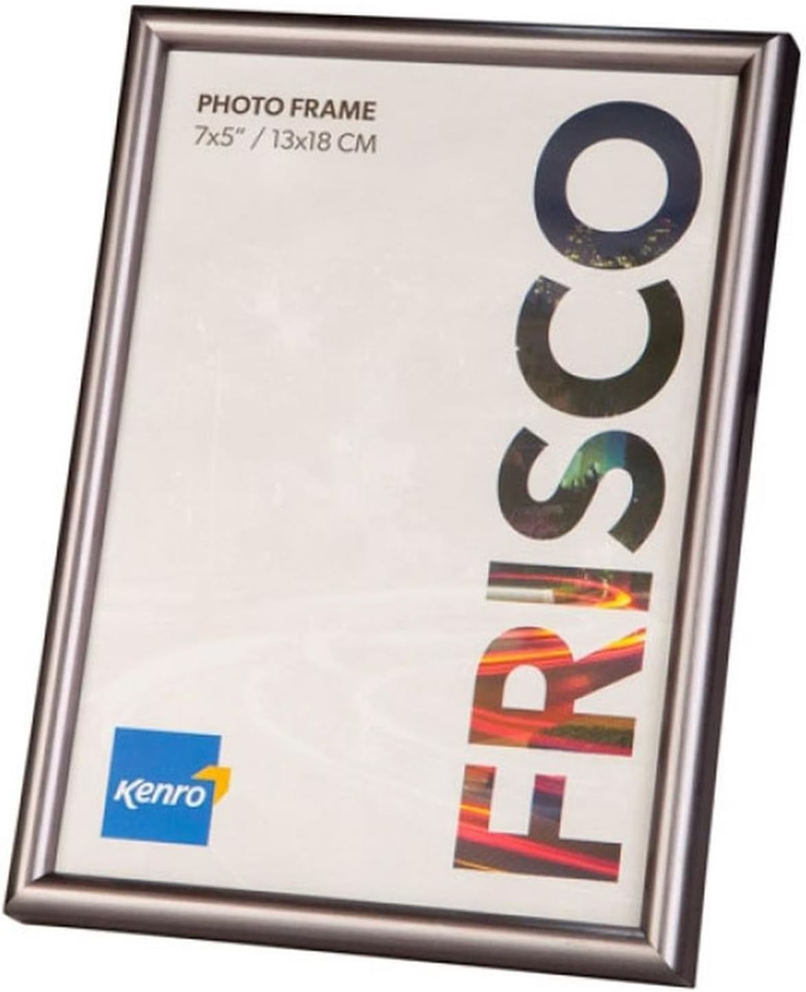 Kenro Frisco 7x5" Pewter Grey Photo Frame
