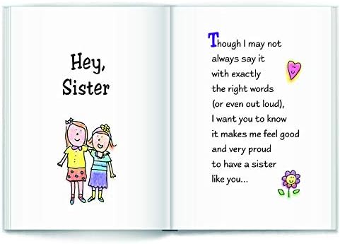 Little Keepsake Book Hey, Sister …You are Amazing and I Love You