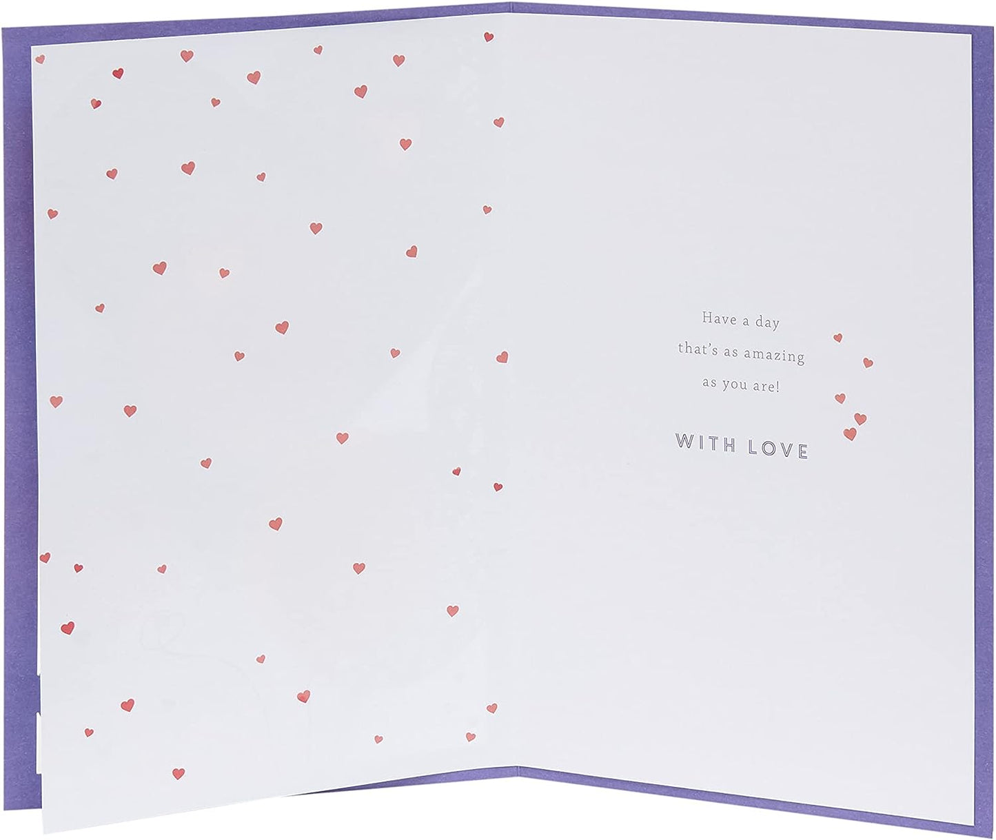 Hearts & Balloons Design Boyfriend Birthday Card