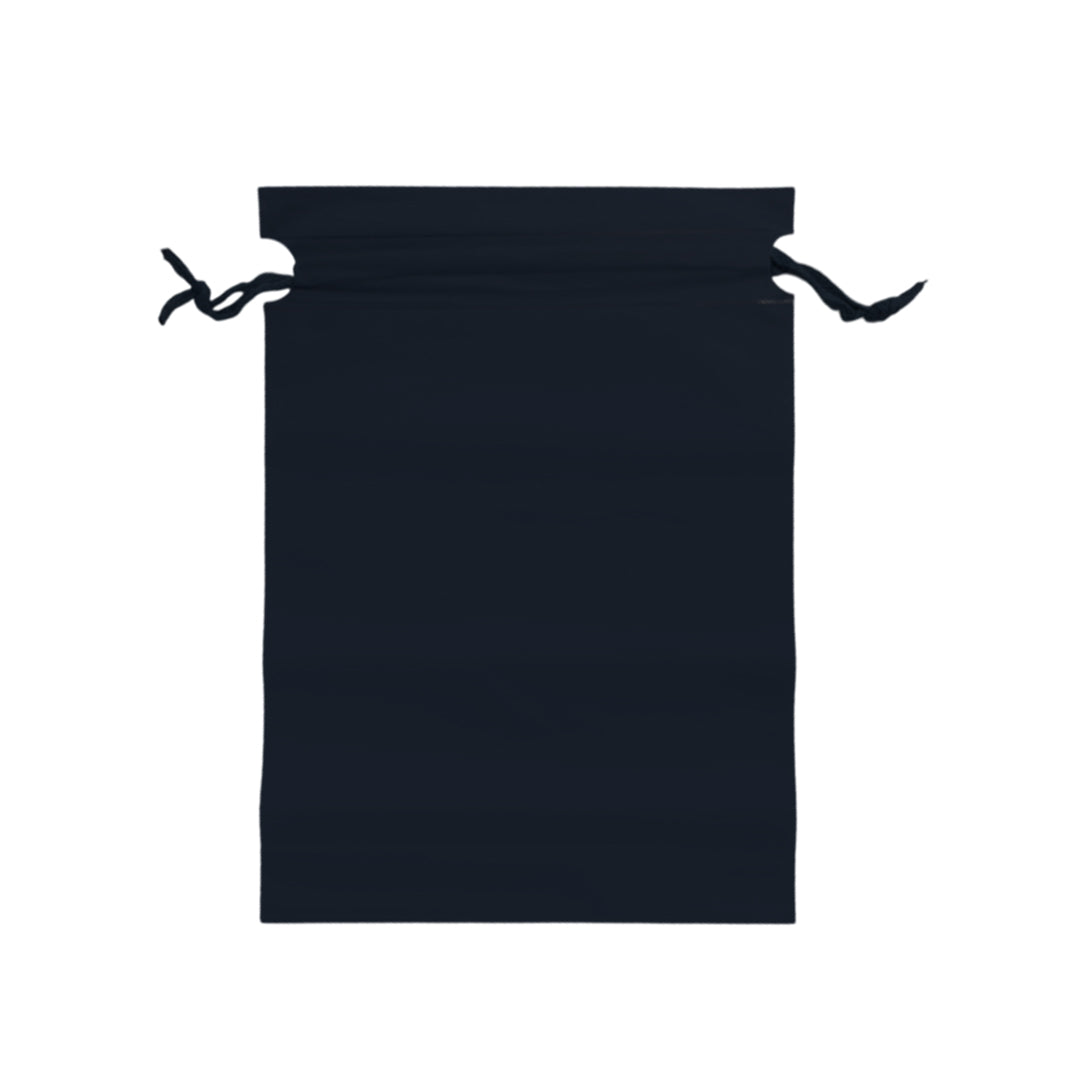 Pack of 50 Black Coloured 21x29cm PEVA Frosted Drawstring Bags