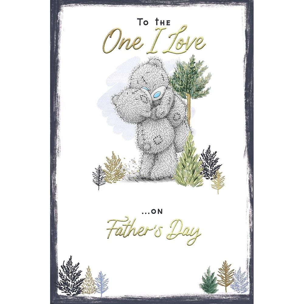 Bears Embracing One I Love Father's Day Card