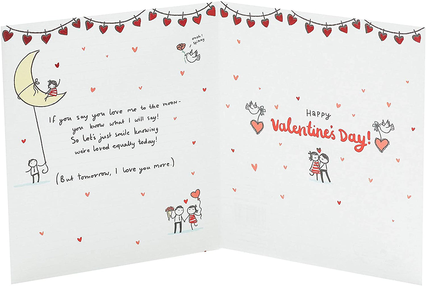 For The One I Love Cute Romantic Valentine's Day Card