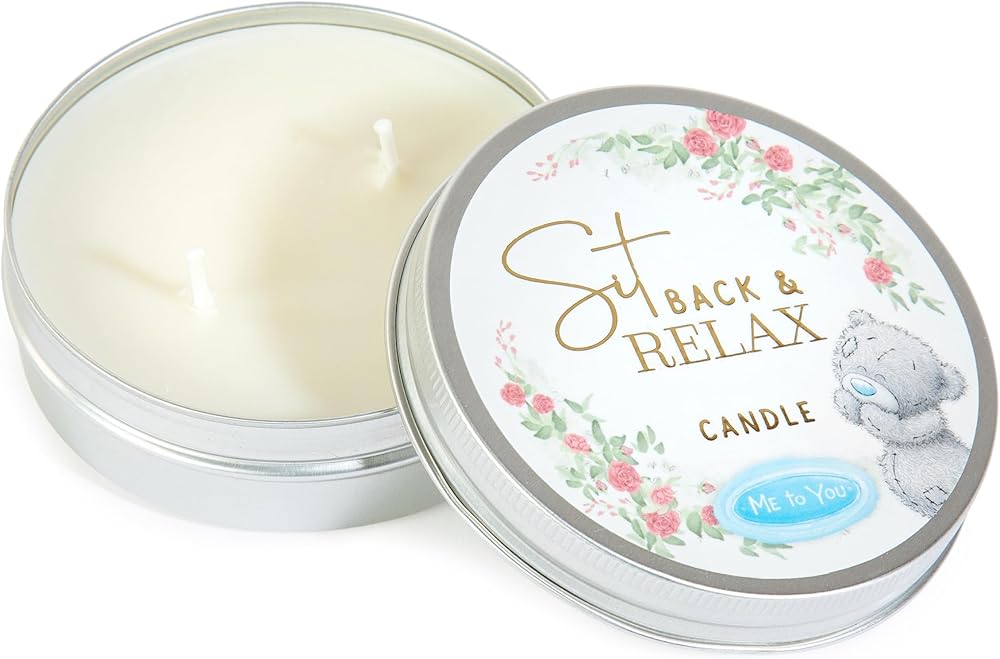 Me to You Letterbox Gift Set For Relaxation Includes Candle, Bath Fizzer, Spa Headband And Sugar Scrub Signature Collection