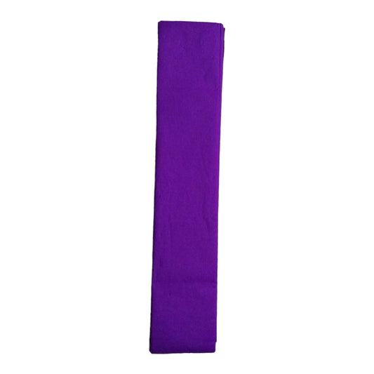 Pack of 10 Purple Crepe Paper 50 x 200cm by Janrax