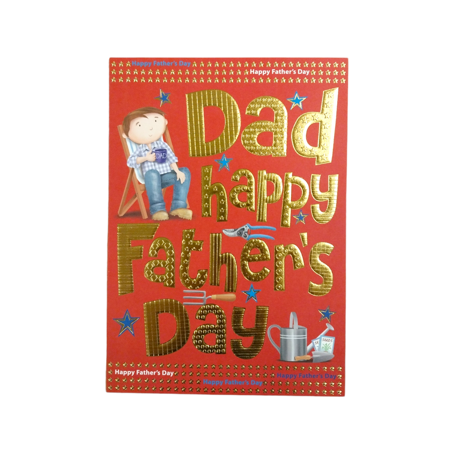 Dad Happy Father's Day Greetings Card