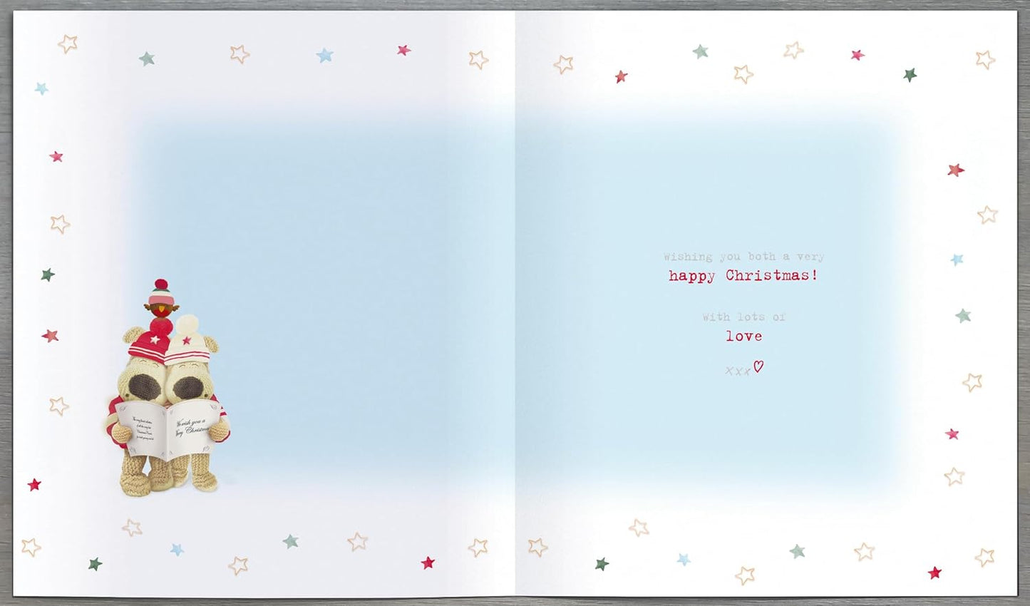 A Very Special Nan & Grandad Christmas Card Boofle