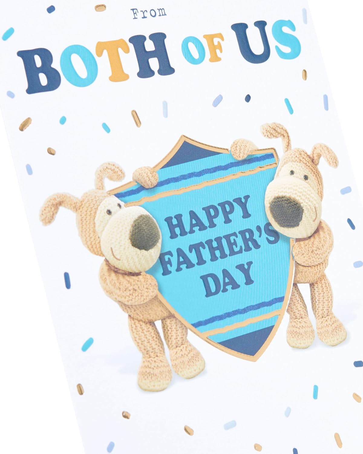 Boofle Cute Design from Both of Us Dad Father's Day Card