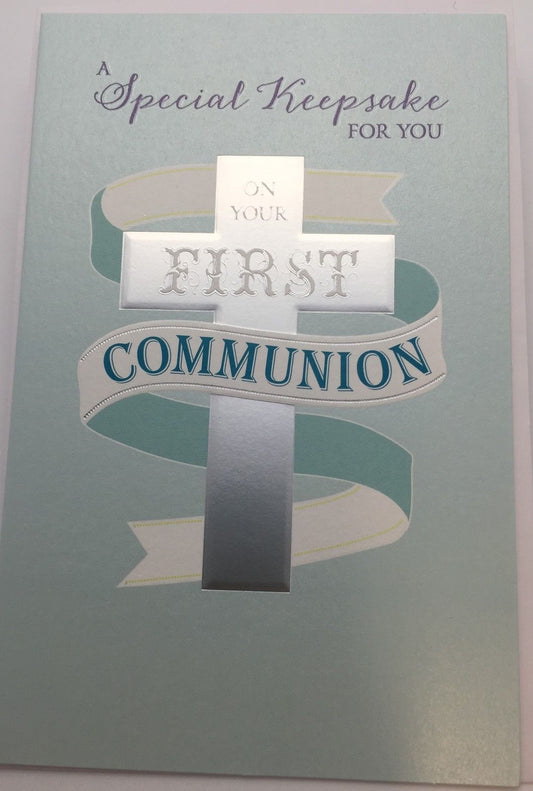 Special Keepsake For You On Your 1st Communion Communion Card