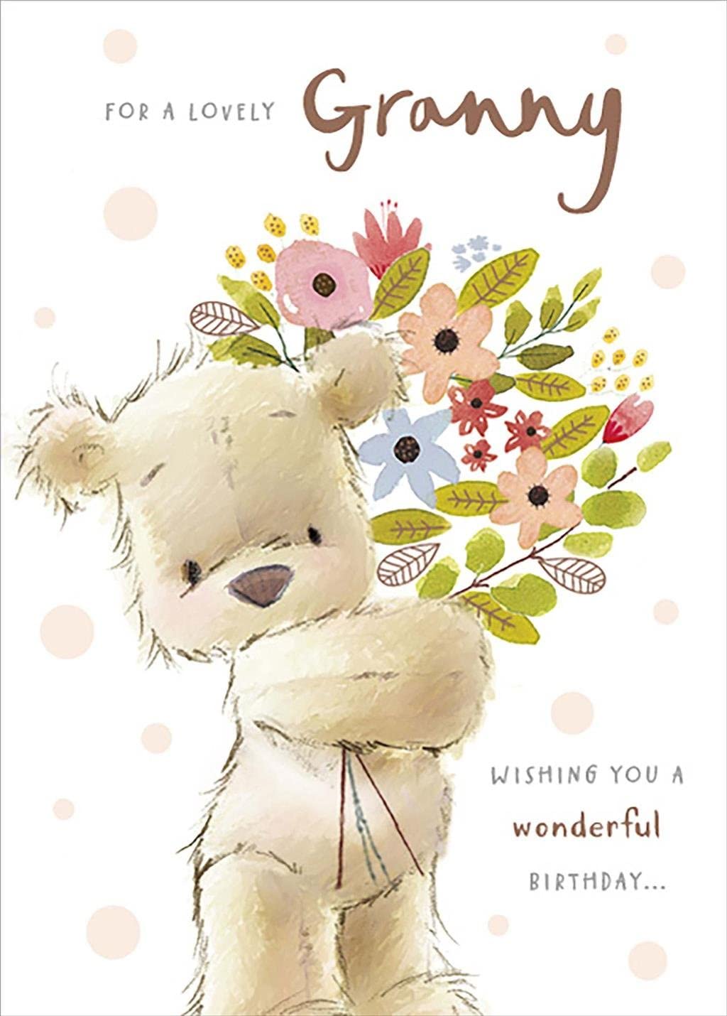 For A Lovely Granny Birthday Card
