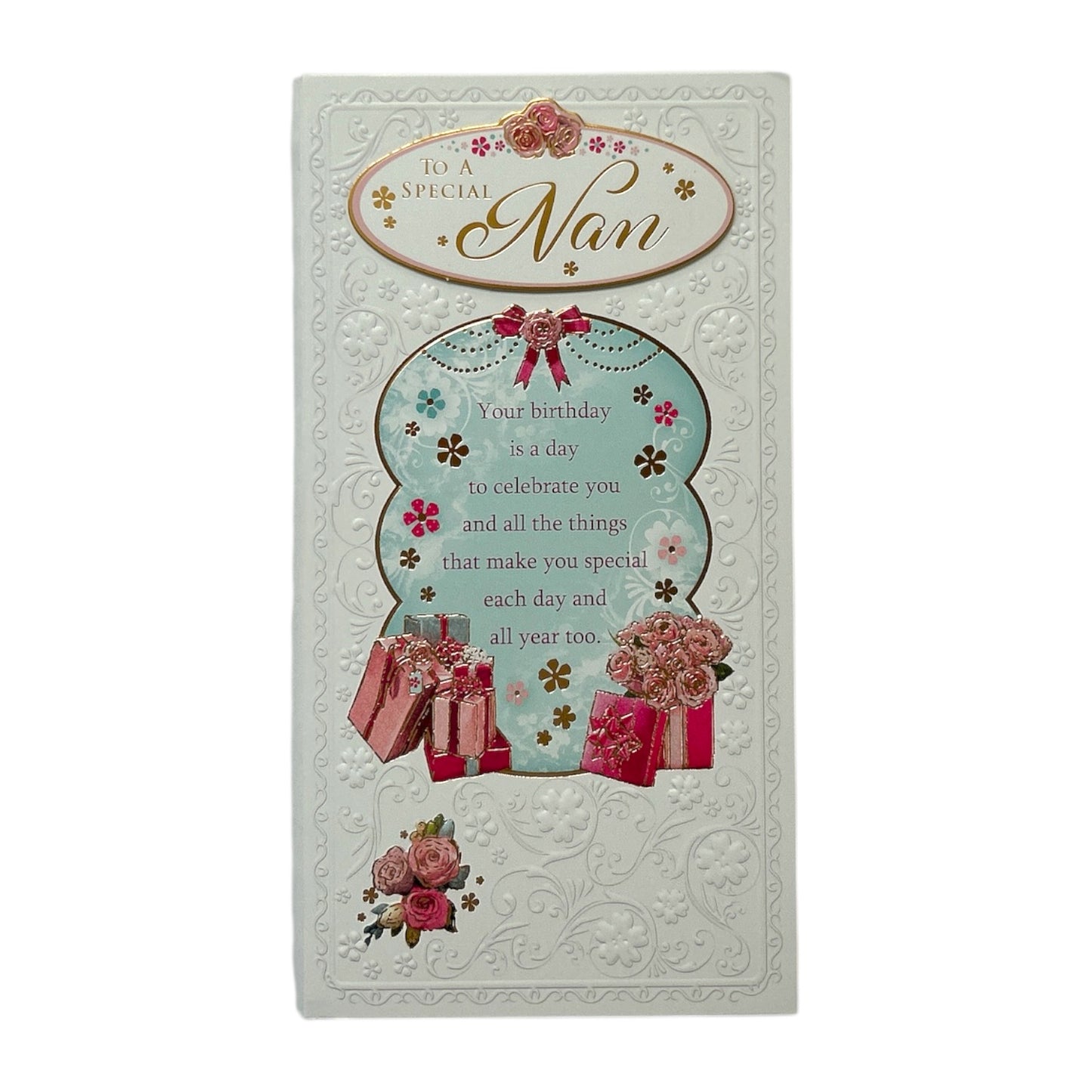 To Special Nan Birthday Wishes Soft Whispers Card