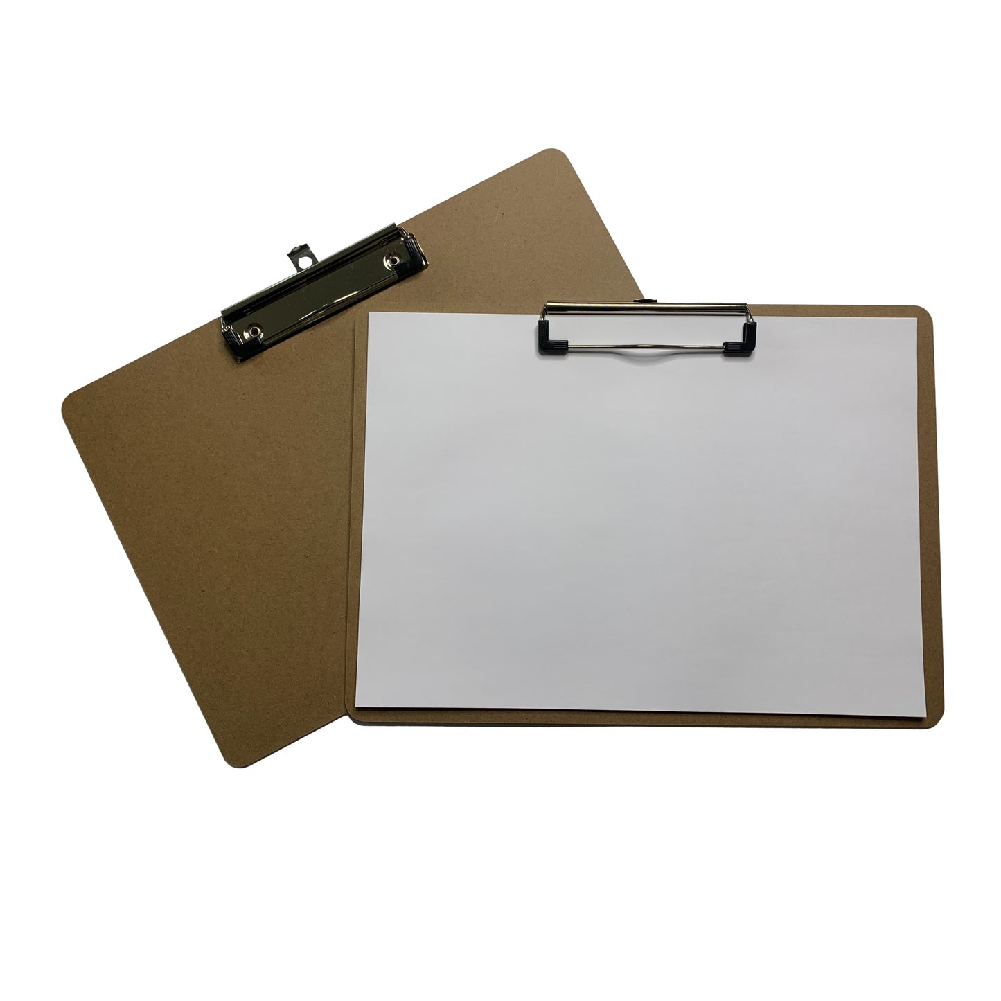Pack of 12 A4 Wooden Horizontal Clipboards by Janrax