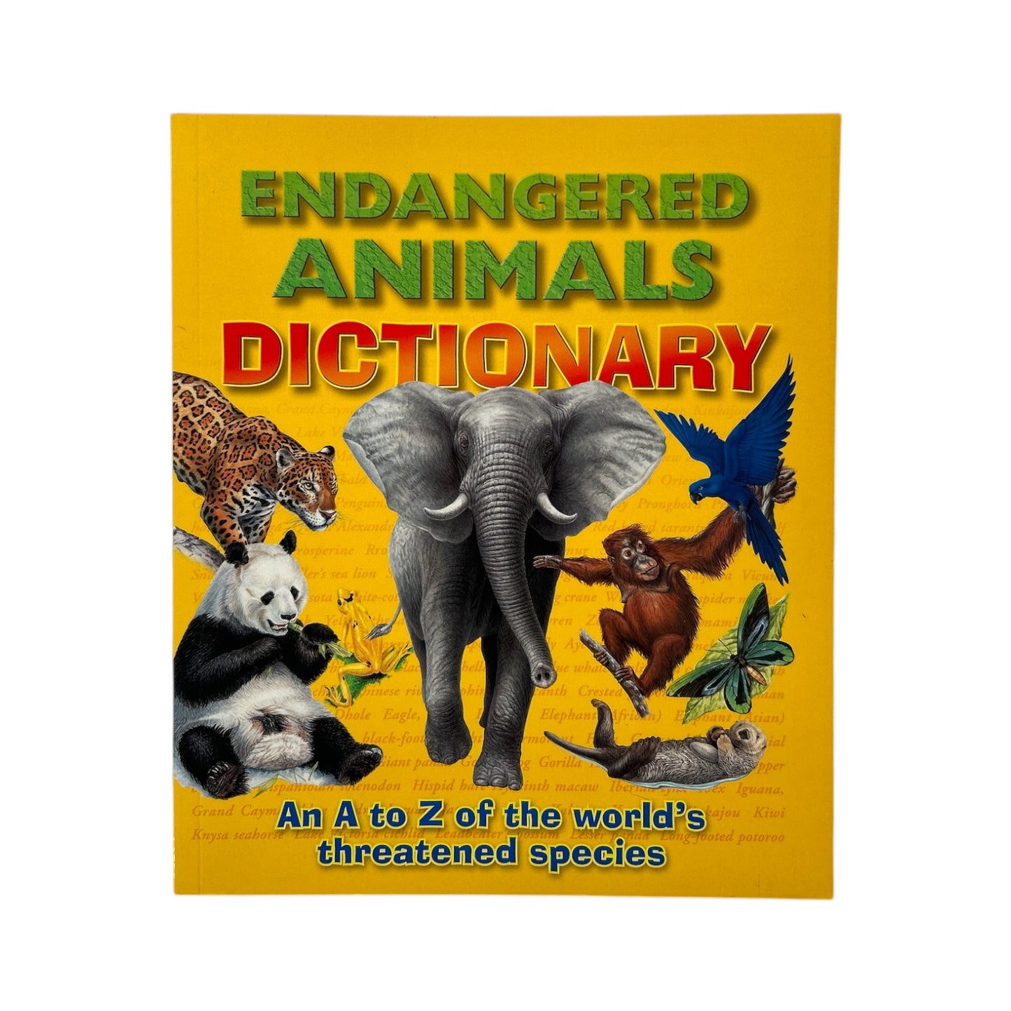 Endangered Animals Dictionary
