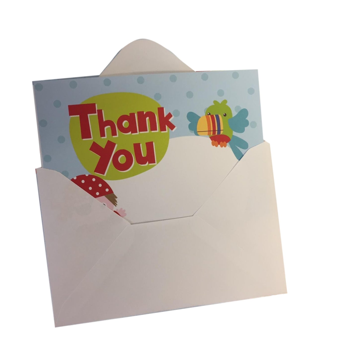 Pack of 20 Boys Pirate Thank You Sheets and Envelopes by Carlton Cards